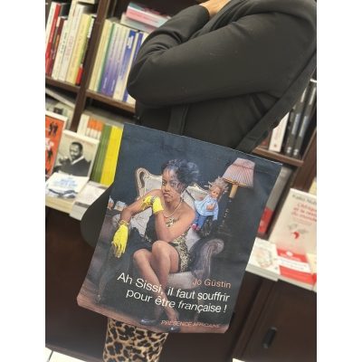 TOTE BAG BOOK / Ah Sissi il faut souffrir pour être française